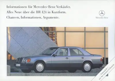 Mercedes-Benz W 124 Verkäufer-Informationen 1990
