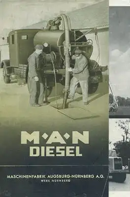 MAN Kommunal-Fahrzeuge Prospekt ca. 1950