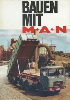 MAN Baufahrzeuge Programm 1970er Jahre