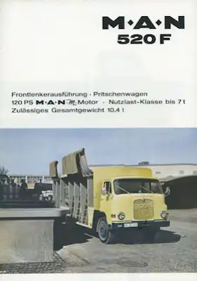 MAN 520 F Prospekt 1960er Jahre