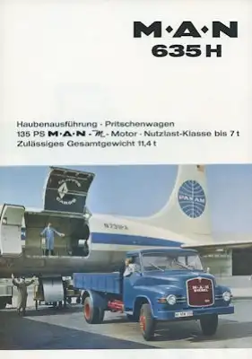 MAN 635 H Prospekt 1960er Jahre