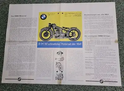 BMW Programm 11.1930