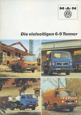 MAN 6-9 Tonner Prospekt 11.1982