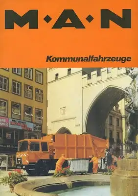 MAN Kommunalfahrzeuge Prospekt 9.1980