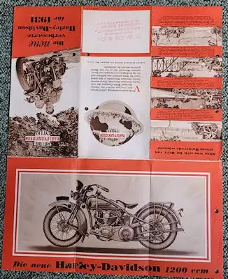 Harley-Davidson Programm 1931