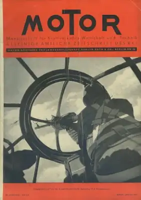 Motor (Braunbeck) 1941 Heft Januar