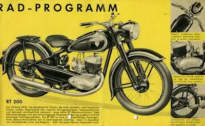 DKW Programm 10.1951