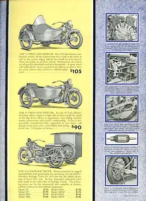 Harley-Davidson Programm 1932