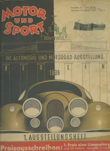 Motor & Sport 1936 Heft 7