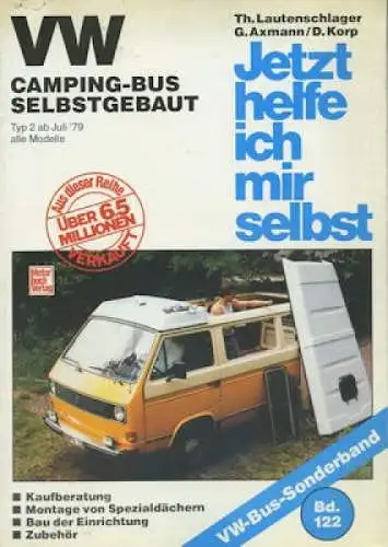 VW T 3 Campingwagen Reparaturanleitung ab 7.1979