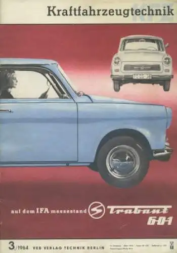 Kraftfahrzeugtechnik KFT 1964 Heft 3