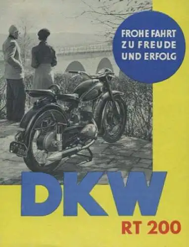 DKW RT 200 Prospekt 4.1952