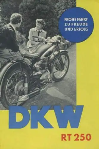 DKW RT 250 Prospekt 4.1952