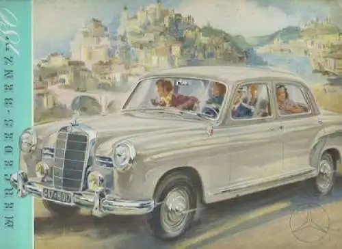 Mercedes-Benz 180 Prospekt 3.1955