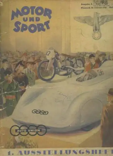 Motor & Sport 1938 Heft 8