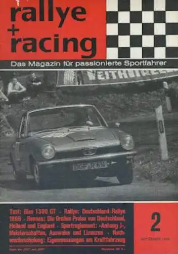 Rallye Racing 1966 Heft 2