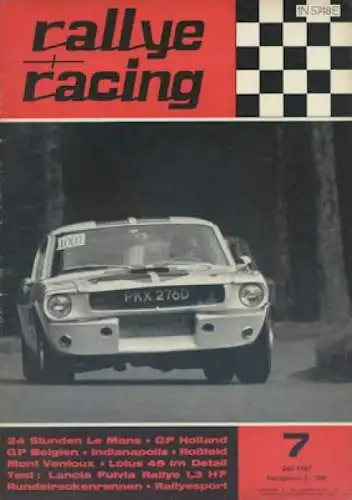 Rallye Racing 1967 Heft 7