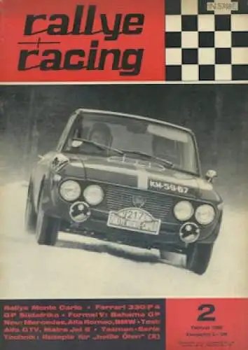 Rallye Racing 1968 Heft 2