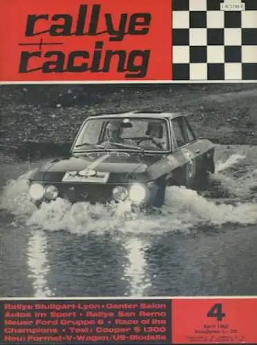 Rallye Racing 1968 Heft 4