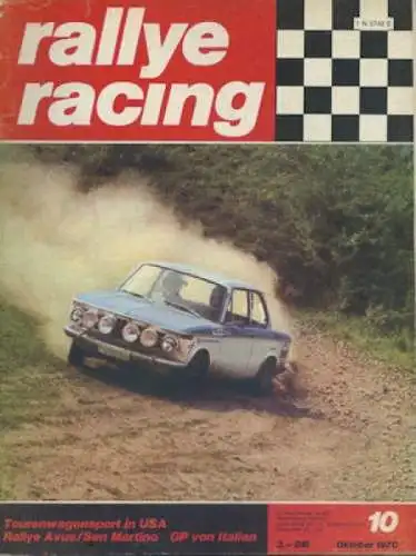 Rallye Racing 1970 Heft 10