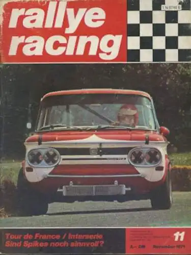 Rallye Racing 1971 Heft 11