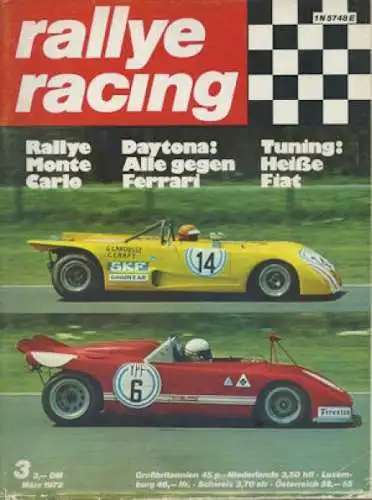 Rallye Racing 1972 Heft 3