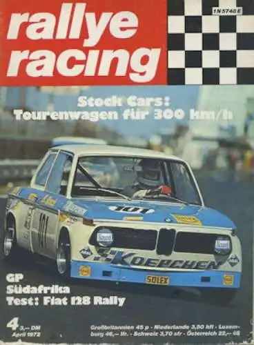 Rallye Racing 1972 Heft 4