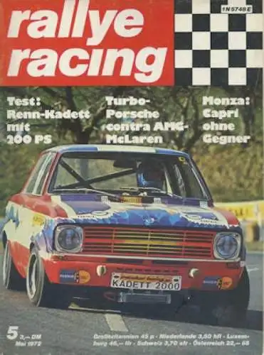 Rallye Racing 1972 Heft 5