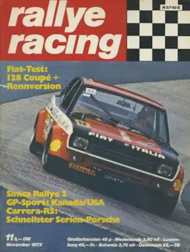 Rallye Racing 1972 Heft 11