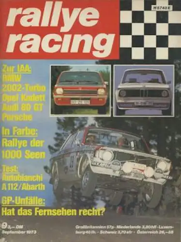 Rallye Racing 1973 Heft 9