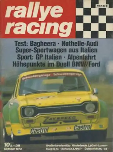 Rallye Racing 1973 Heft 10