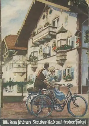 Stricker Fahrrad Programm 1939