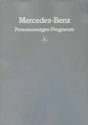 Mercedes-Benz Programm 12.1983