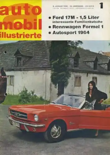 Automobil Illustrierte 1965 Heft 1 - 24