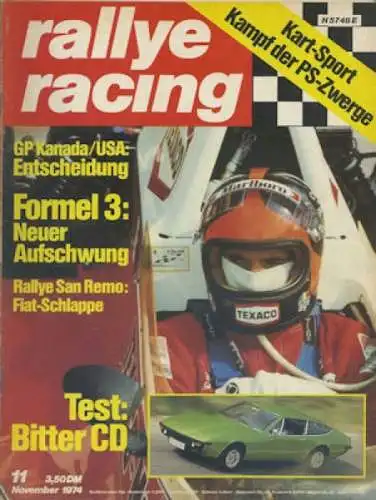 Rallye Racing 1974 Heft 11