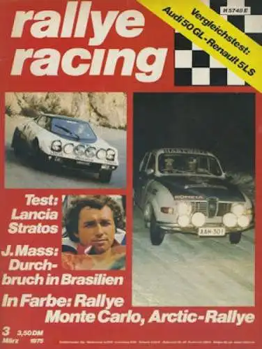 Rallye Racing 1975 Heft 3