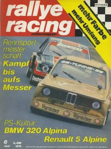 Rallye Racing 1976 Heft 6