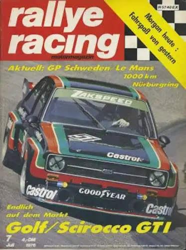 Rallye Racing 1976 Heft 7