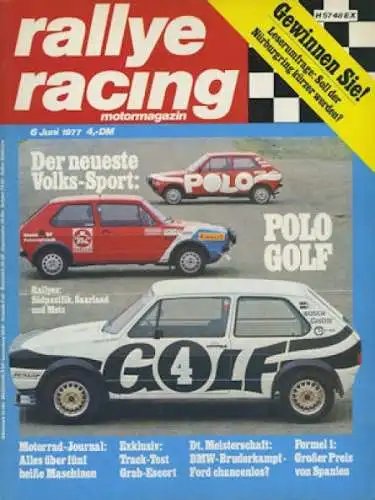 Rallye Racing 1977 Heft 6