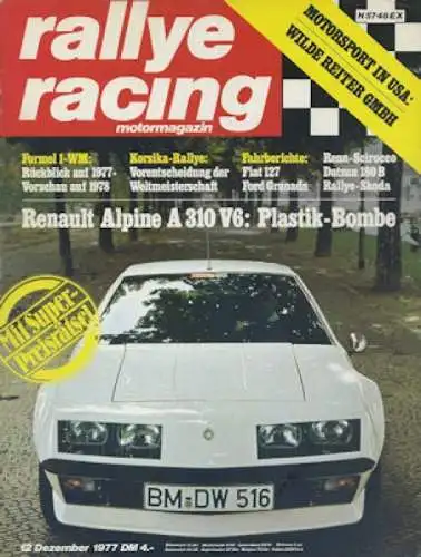 Rallye Racing 1977 Heft 12