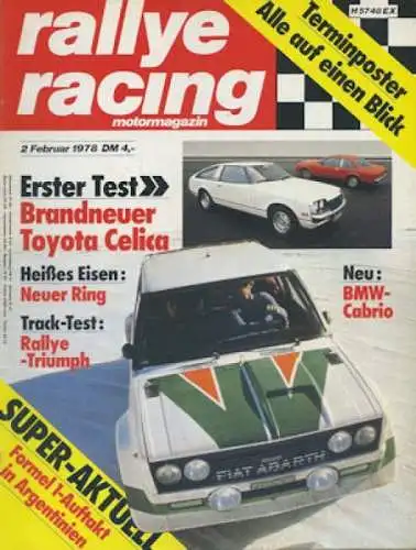 Rallye Racing 1978 Heft 2