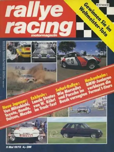 Rallye Racing 1978 Heft 5