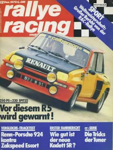 Rallye Racing 1979 Heft 12