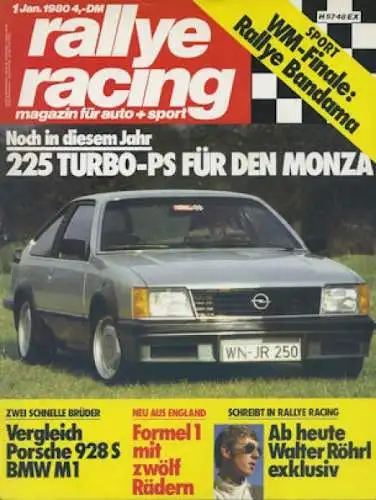 Rallye Racing 1980 Heft 1