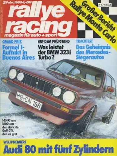 Rallye Racing 1980 Heft 2