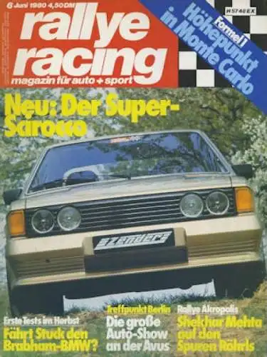 Rallye Racing 1980 Heft 6