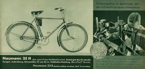 Seidel & Naumann Fahrrad Prospekt 1937