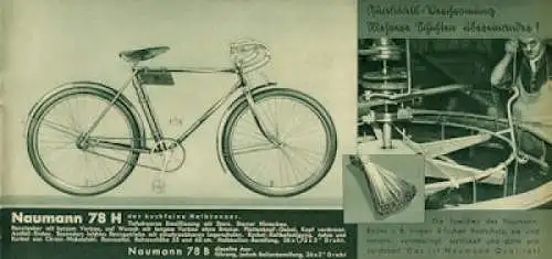 Seidel & Naumann Fahrrad Prospekt 1937