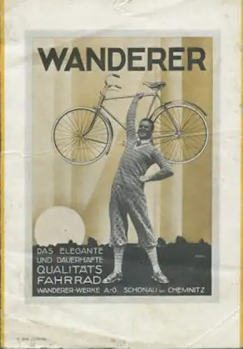 Wanderer Fahrrad Prospekt 11.1928