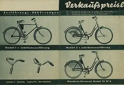 Wanderer Fahrrad Programm 4.1935